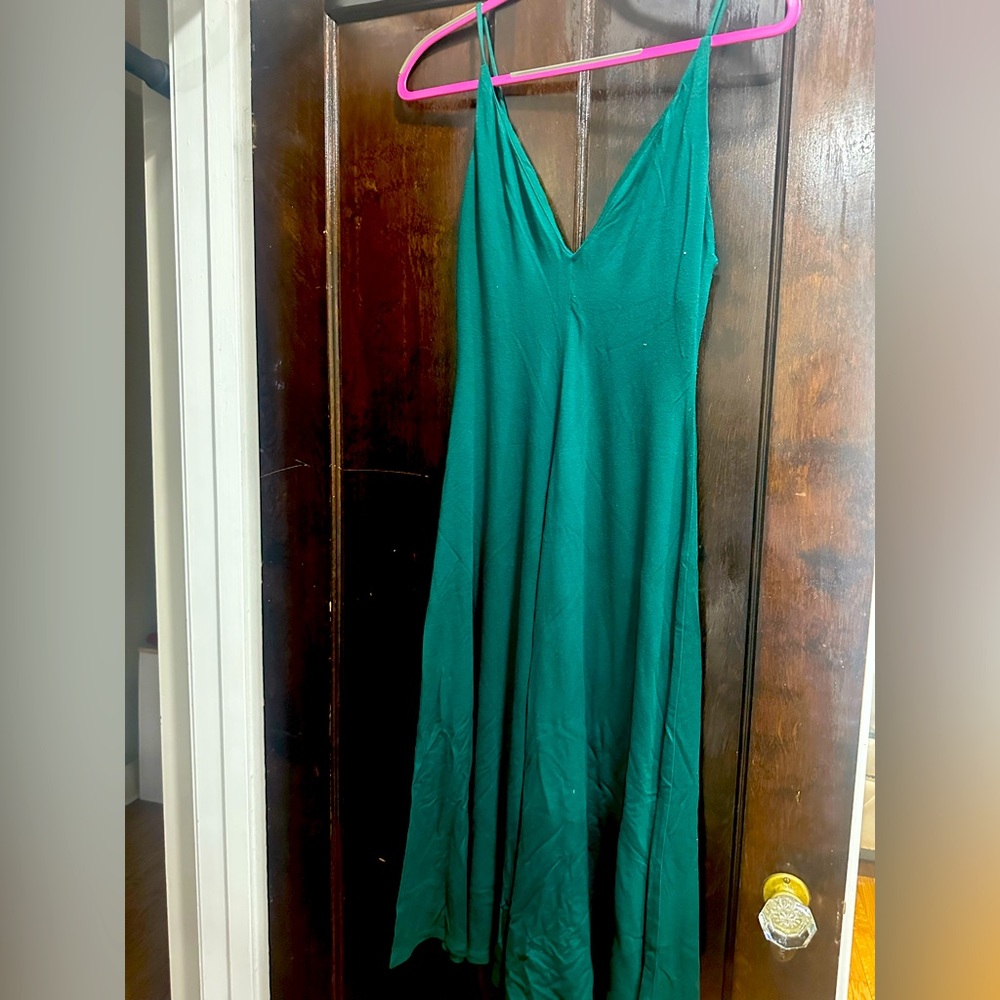 Green Reformation Midi Dress